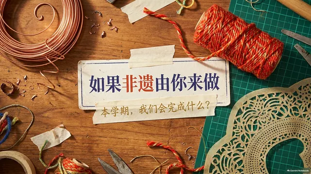 非遗新做 · 创意实践课的成品封面